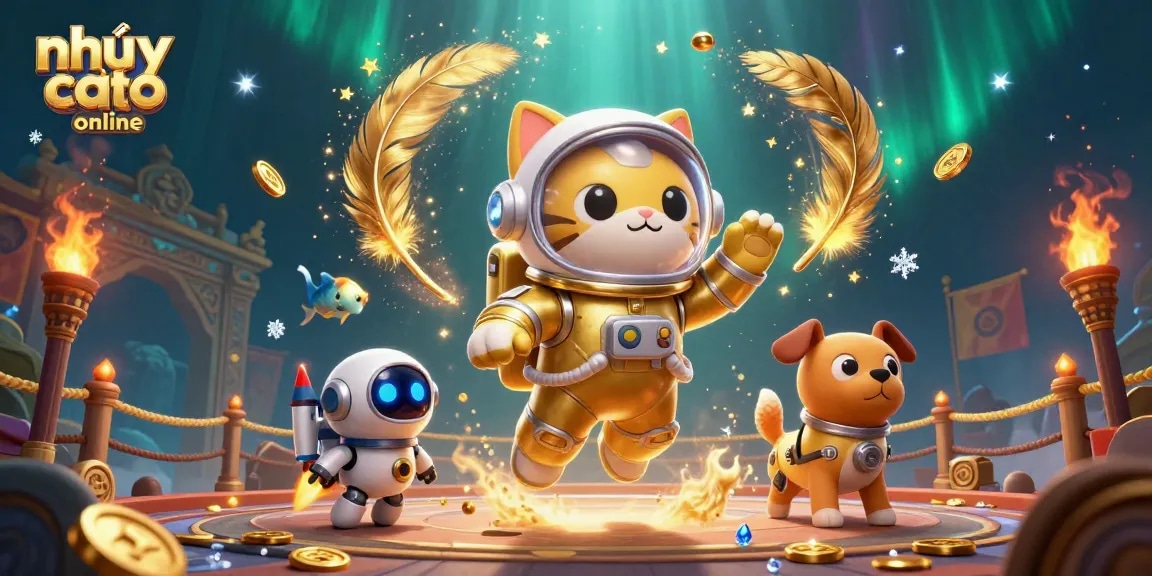 Engage in nhảy cao online with vibrant visuals and captivating characters amidst a dynamic gambling arena