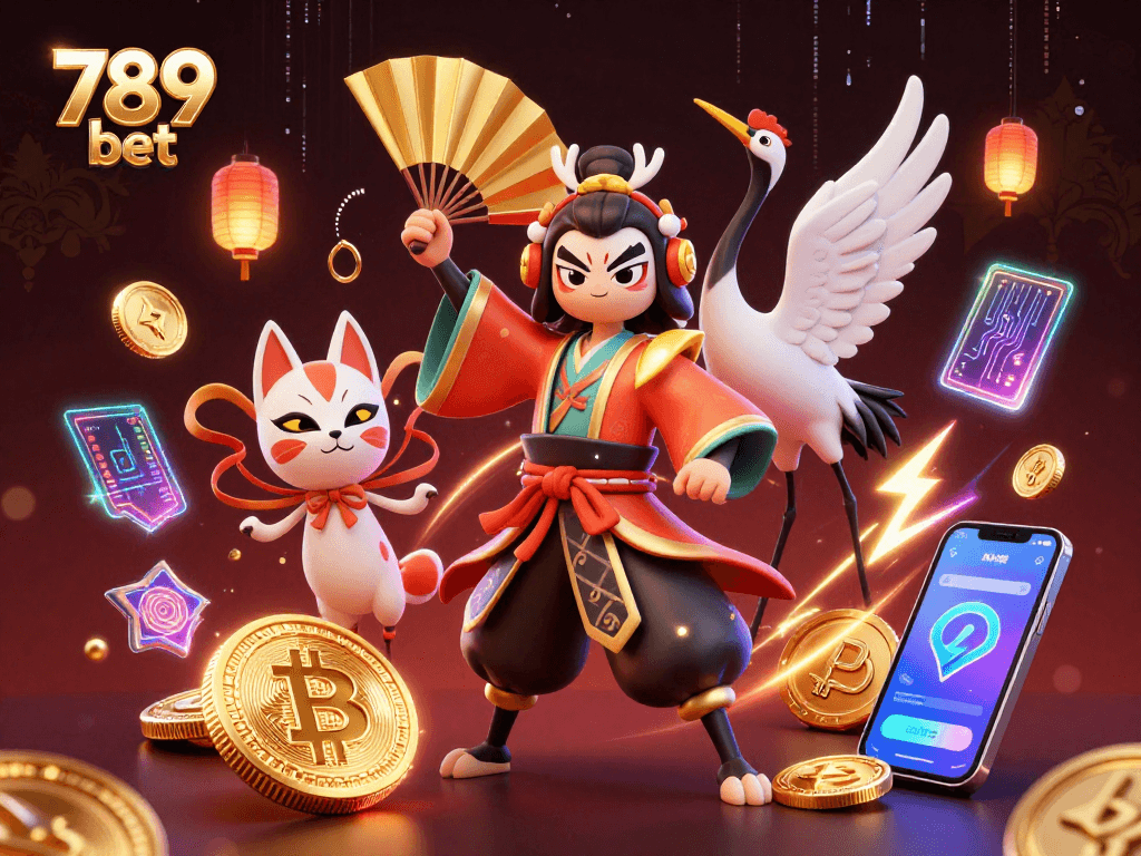 Engage with dynamic gameplay at 789 bet featuring 3D characters and casino elements.