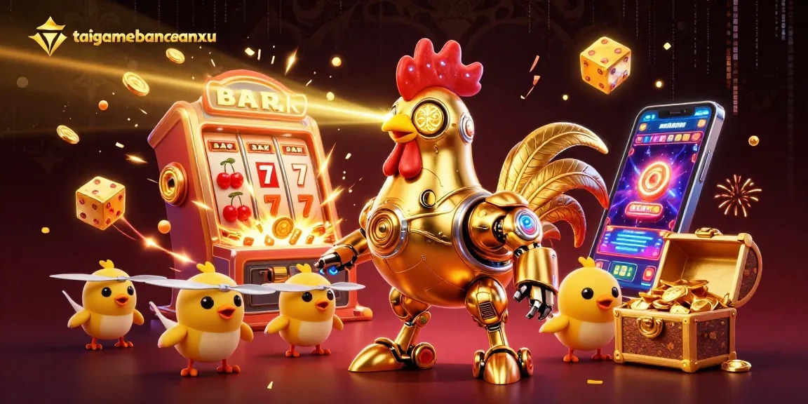 Engage with taigamebancaanxu's thrilling gaming universe of animated adventures and casino excitement.