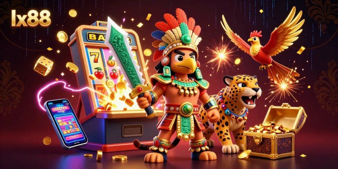 Experience thrilling gameplay at lx88 with vibrant slot machines and dynamic characters.