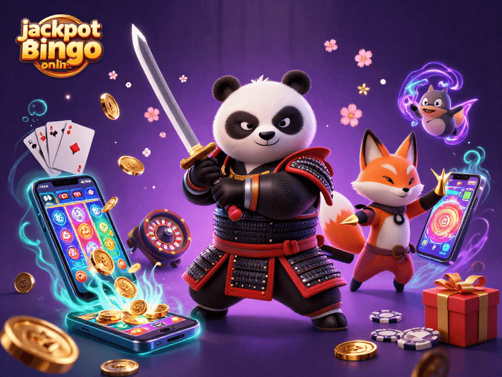 Engage in jackpot bingo online with vibrant 3D characters and dynamic game elements.