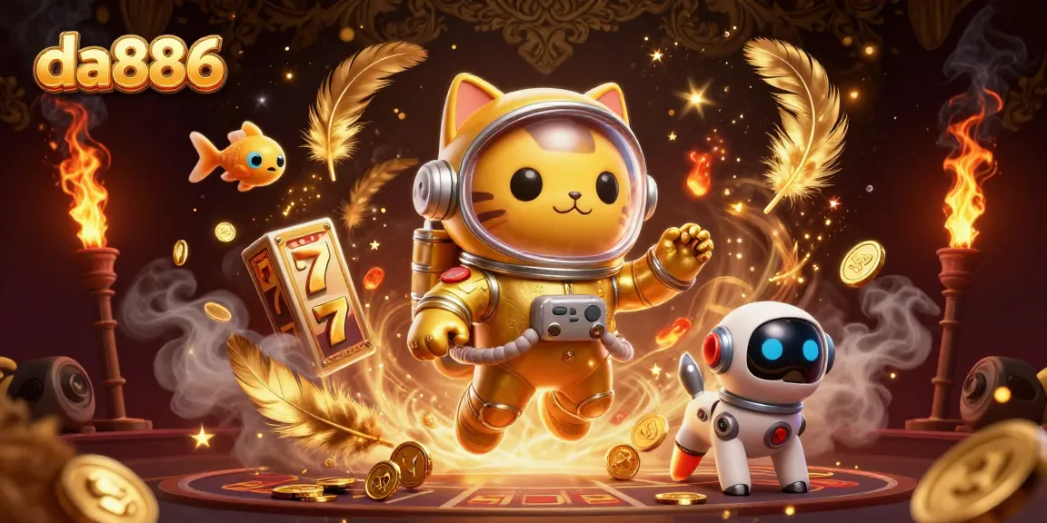 Experience thrilling wins with da886 in a vibrant casino scene filled with dynamic gaming elements.