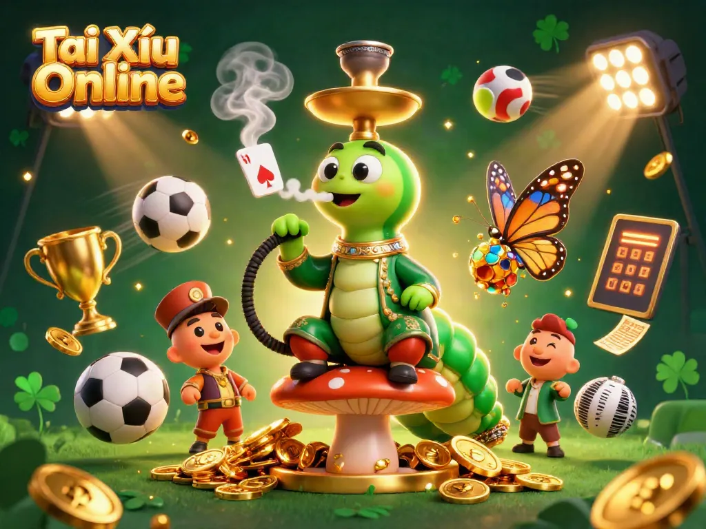 Tài Xỉu Online showcases thrilling gameplay amidst a vibrant, 3D casino atmosphere, enhancing your betting experience.