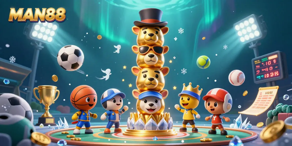 Bet on MAN88 for thrilling sports action with dynamic elements and vibrant scenes.