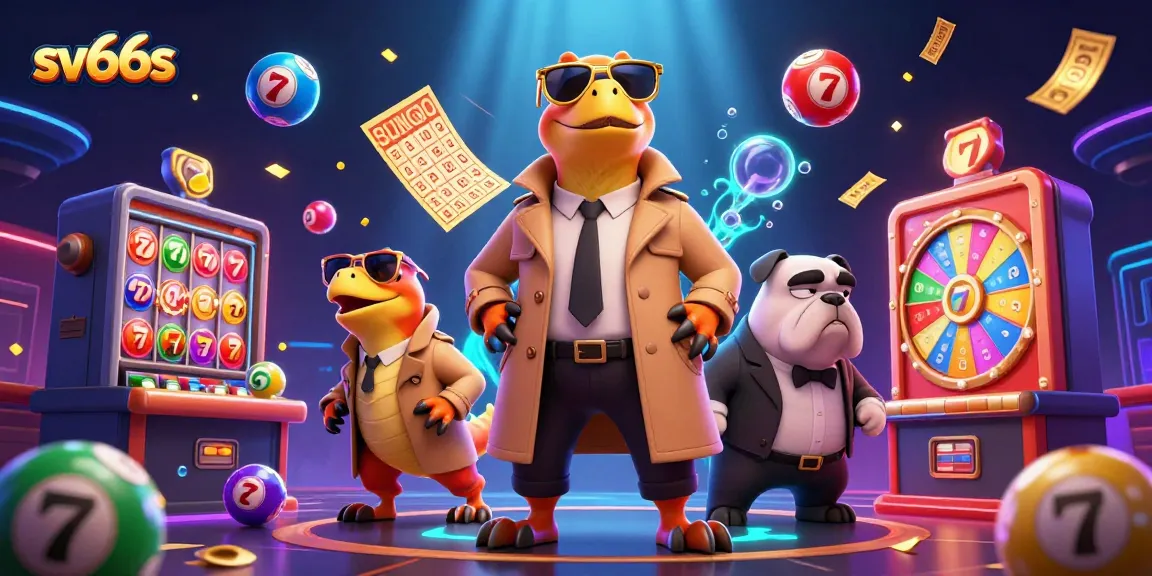 Experience exciting gaming moments at sv66s with animated raptors attempting to enter a casino lounge.