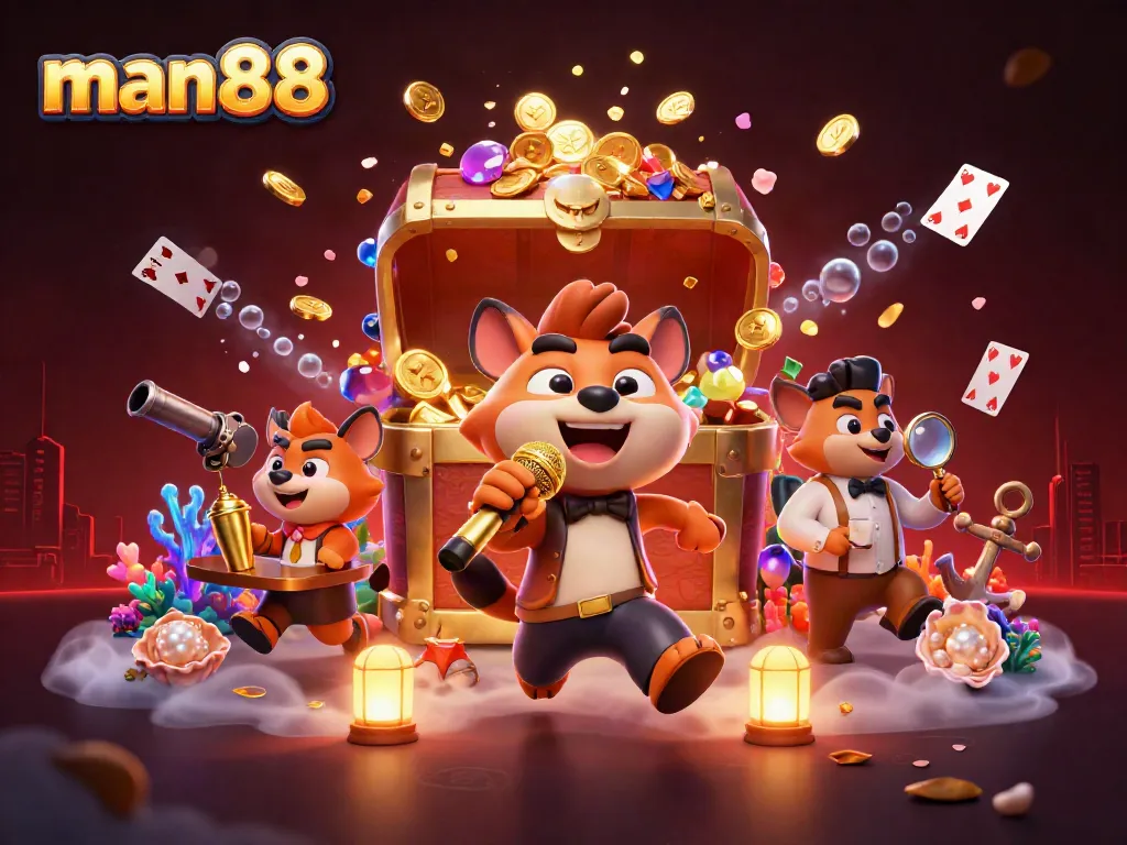 Enjoy thrilling plays at man88 casino with vibrant hyena characters and dynamic gaming elements.