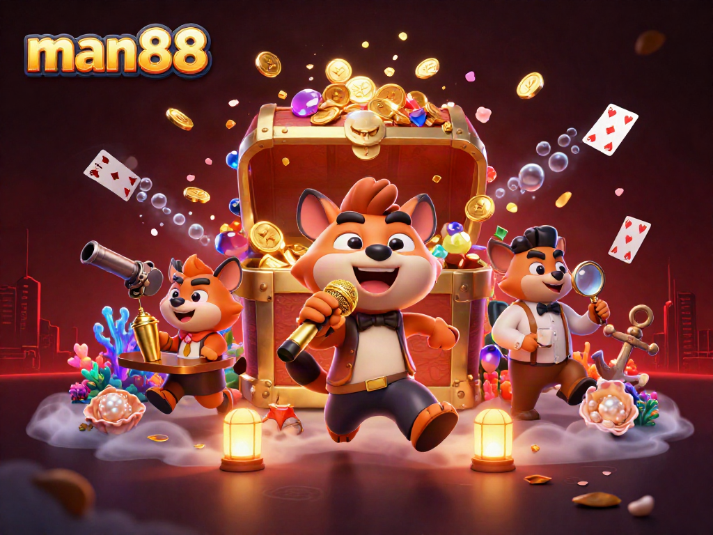 Enjoy thrilling plays at man88 casino with vibrant hyena characters and dynamic gaming elements.