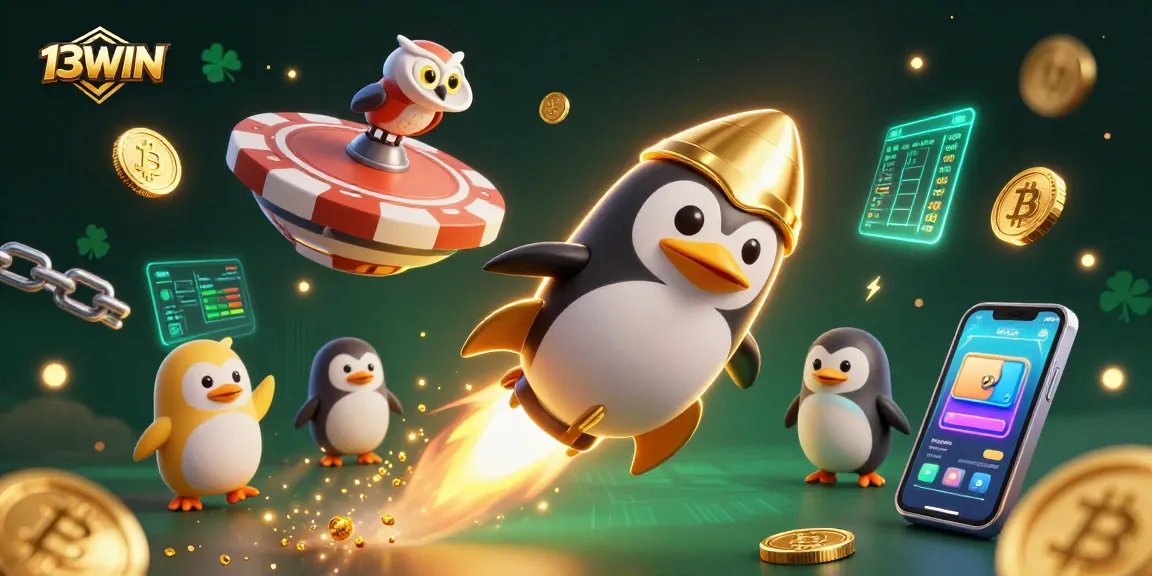 Experience 13WIN's thrilling adventures through space, winning digital currency and bonuses!