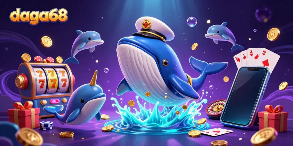 Dive into the vibrant world of daga68, where thrilling casino elements merge with enchanting sea creatures.