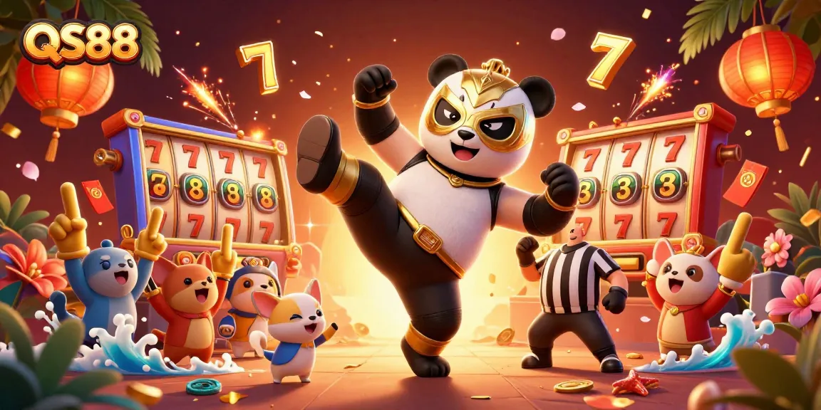 Experience thrilling gameplay at QS88 with vibrant 3D animations, bonus slots, and jackpot action!