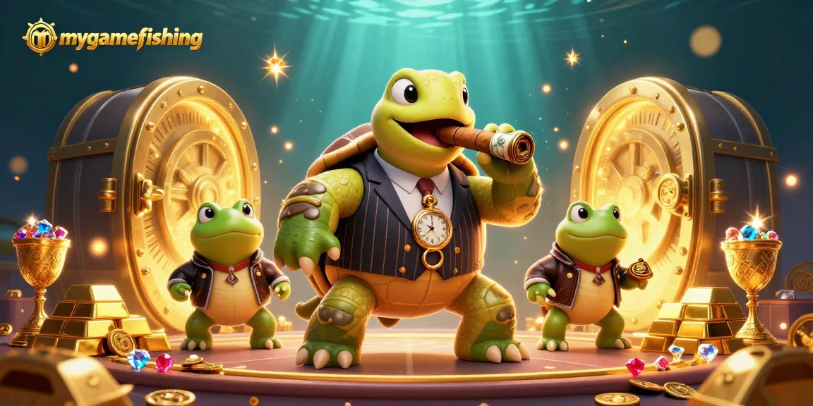 Experience thrilling mygamefishing adventures with a turtle mobster and frog enforcers in 3D.