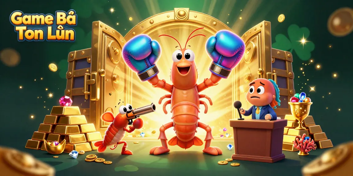 Play Game Bài Tiến Lên with exciting visuals and dynamic casino elements in this vibrant digital illustration.