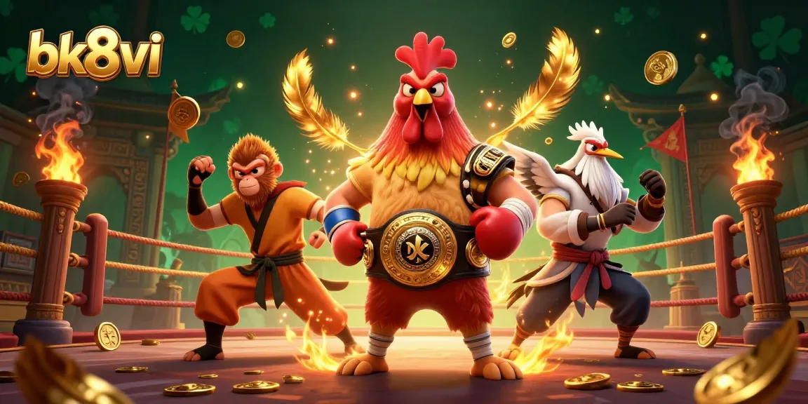 Experience the thrill of bk8vi's animated casino adventure with dynamic characters and vibrant elements.