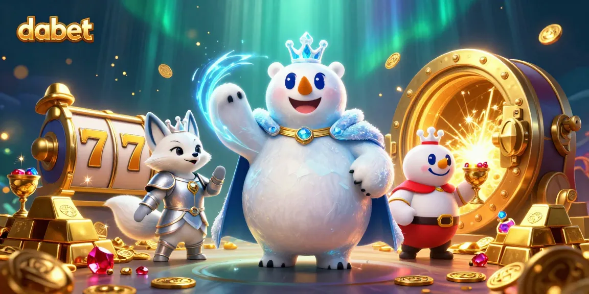 Engage in thrilling slots action with dabet's casino features and enchanting characters.