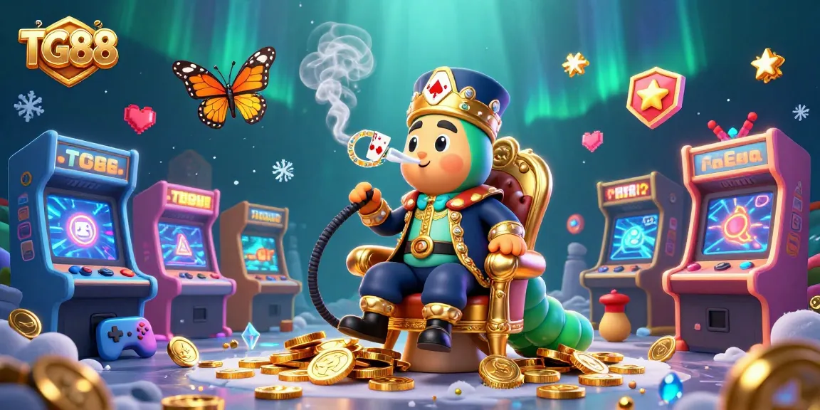 Experience thrilling gameplay at TG88 with vibrant 3D casino visuals and dynamic game elements.