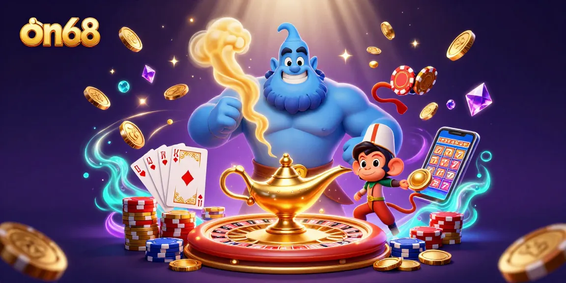 Spin the reels with on68's luxurious casino offerings featuring thrilling games and bonus rewards.