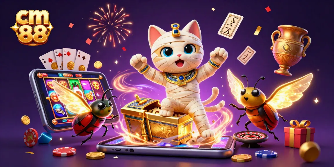 Tham gia trải nghiệm cá cược đỉnh cao tại cm 88 với trò chơi slot hấp dẫn và phần thưởng lớn.