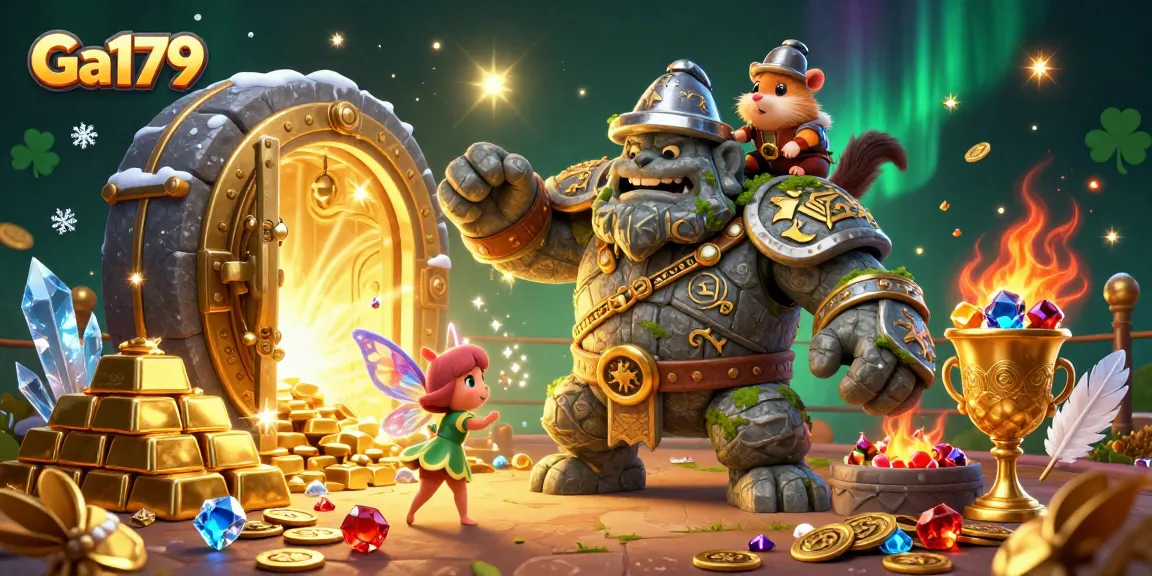 Engage in the excitement of Ga179 cockfighting, featuring dynamic characters, magical elements, and treasure.
