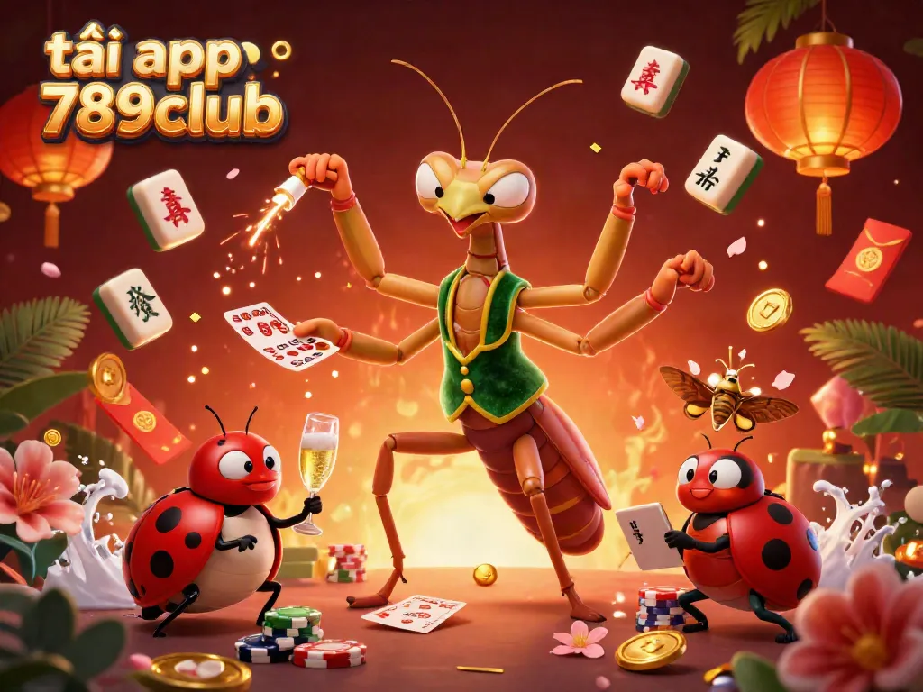 Experience the thrill of tải app 789club with vibrant characters and dynamic casino elements.