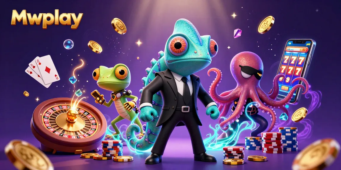 Experience thrilling gameplay at Mwplay with colorful characters and enchanting casino elements.