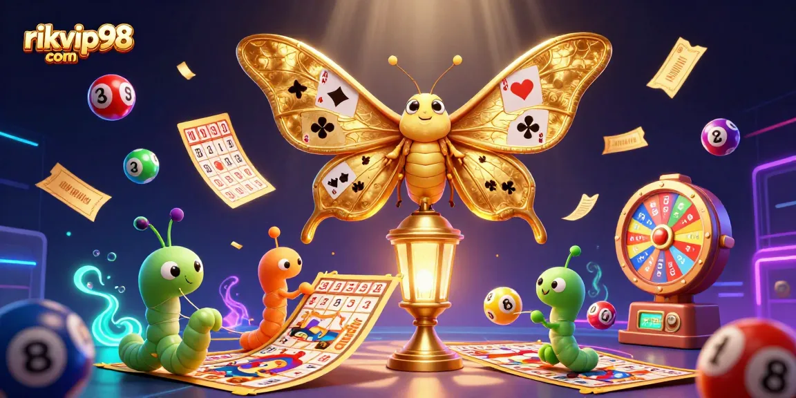 Engage with vibrant games at rikvip98 com with stunning 3D casino scenes, colorful lottery elements.