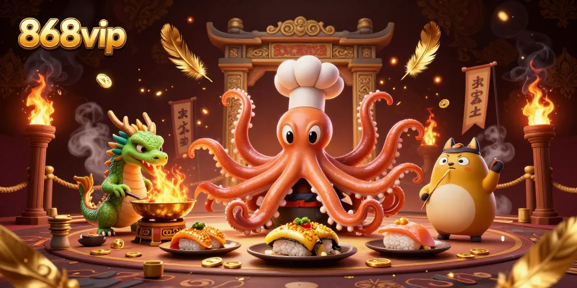 Engage with thrilling gameplay at 868vip, featuring vibrant casino characters and golden rewards.