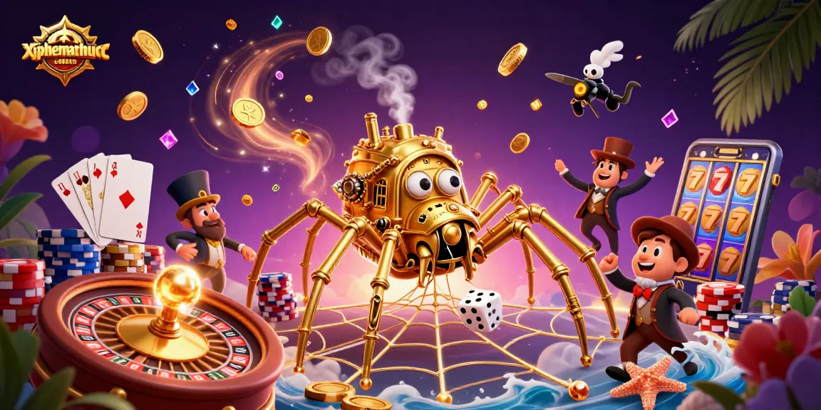 Experience thrilling xiphematchuoc gameplay with a dynamic casino illustration showcasing strategy and excitement.