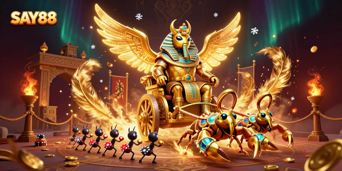 SAY88 offers thrilling betting experiences in this vibrant, dynamic casino illustration.