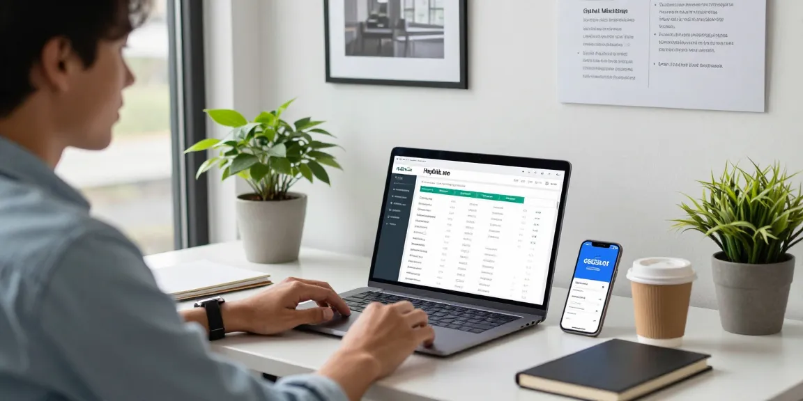 Gegeslot dengan pengguna aktif di ruang kerja modern, memantau statistik digital marketing.
