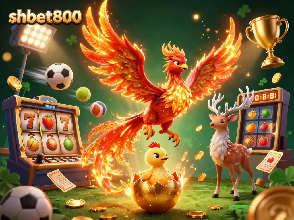 Engage with shbet800 at an exciting online casino featuring vibrant phoenix elements, slot games, and sports themes.