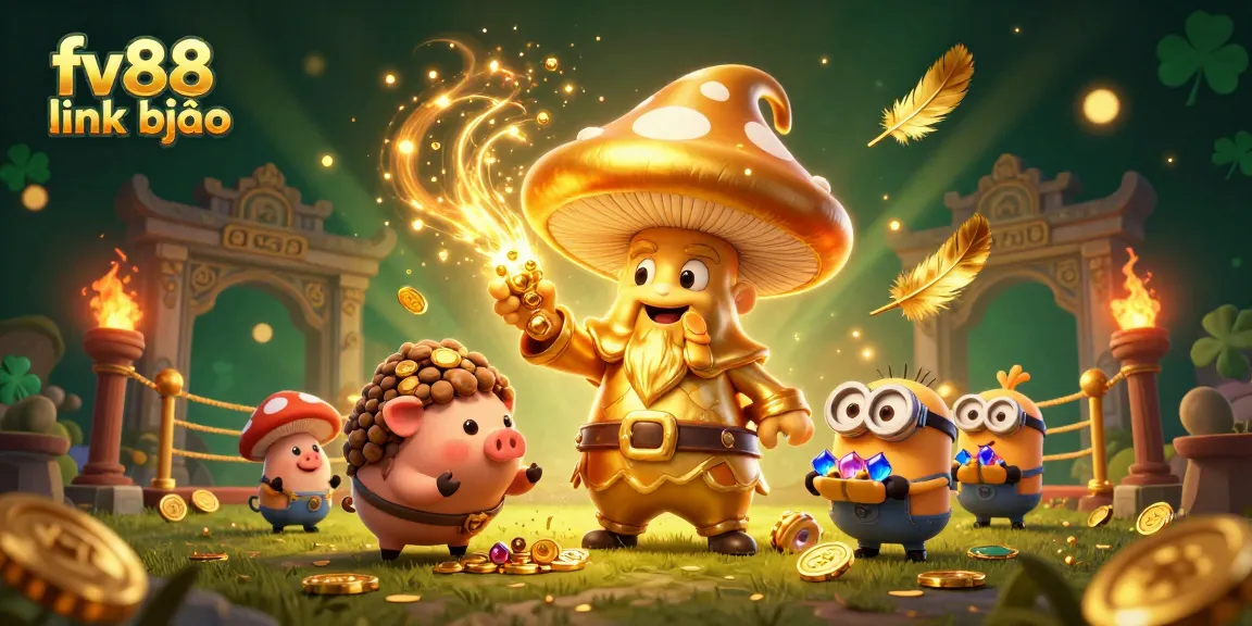 Experience the thrill of winning as you explore the fv88 link vào with magical treasures and vibrant casino elements.