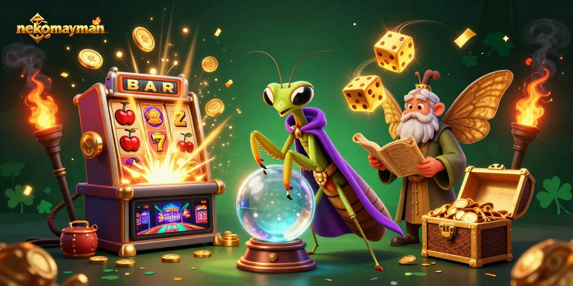 Experience the enchanting nekomayman slot adventure with fortune tellers and golden treasures!