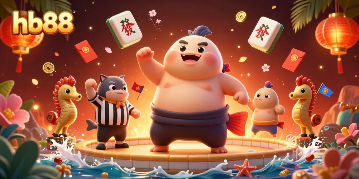 Enhance your gaming with hb88, featuring a colorful underwater casino scene with unique characters.