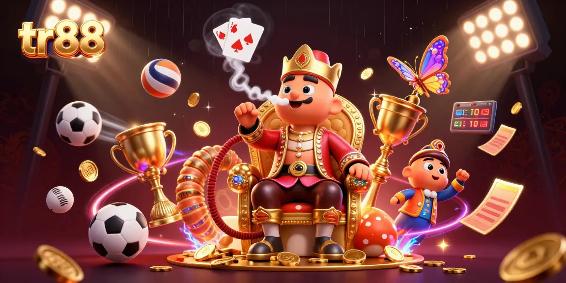 Engage with the thrilling world of tr88 sports betting, featuring dynamic sports elements and immersive visuals.