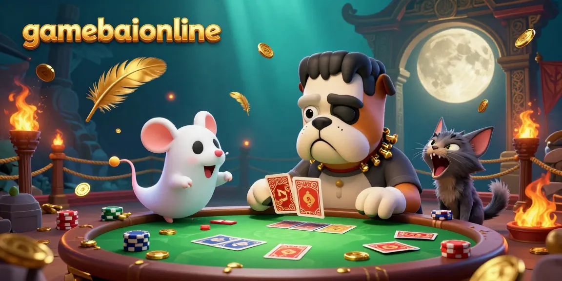 Experience thrilling card games at gamebaiionline with haunted characters and dynamic casino elements.