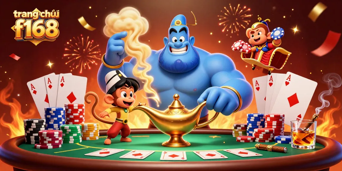 Experience the excitement of gaming at trang chủ f168 with a vibrant casino scene.