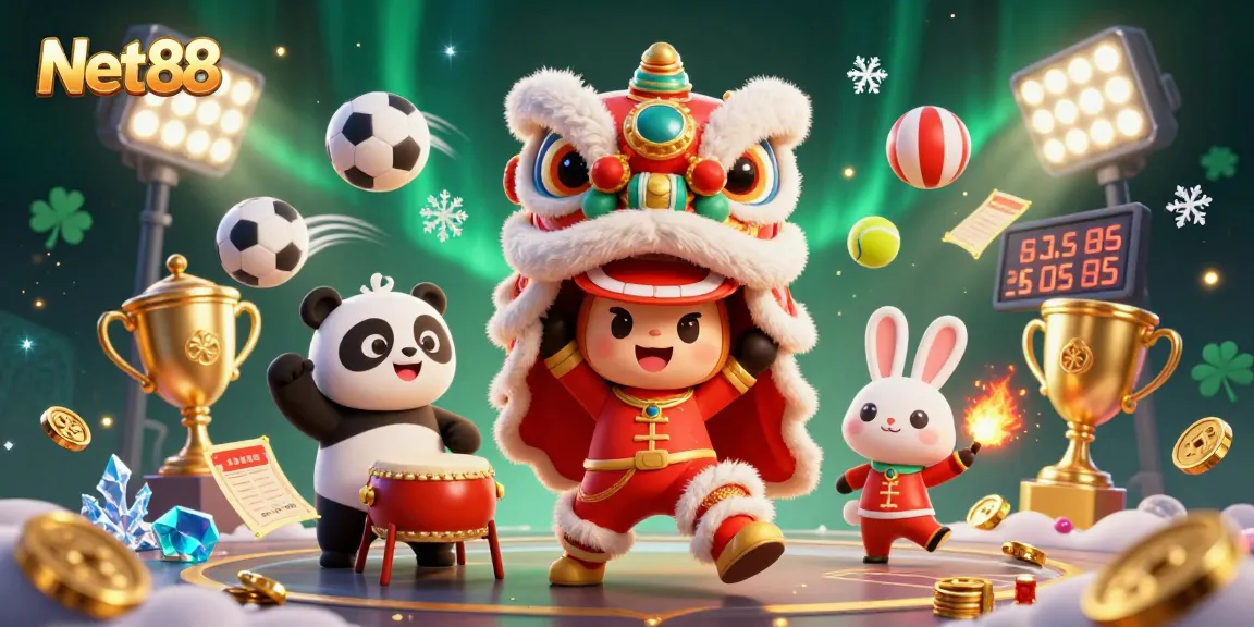 Engage in exciting sports betting with Net88 and enjoy a vibrant atmosphere filled with festive elements.
