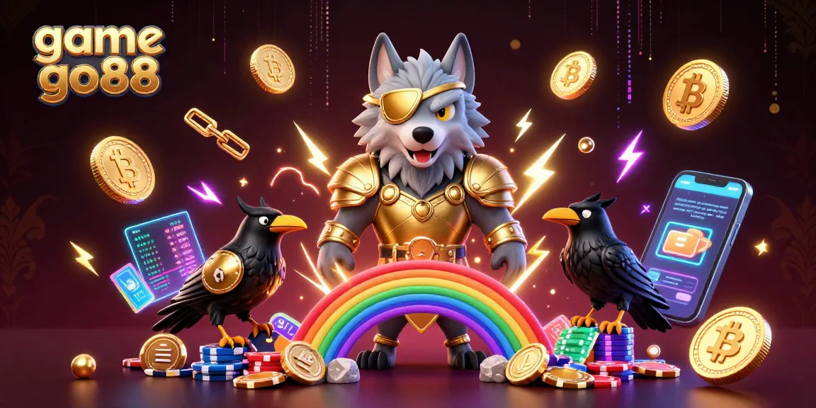 Experience the excitement of game go88 with vibrant casino-themed characters and elements.
