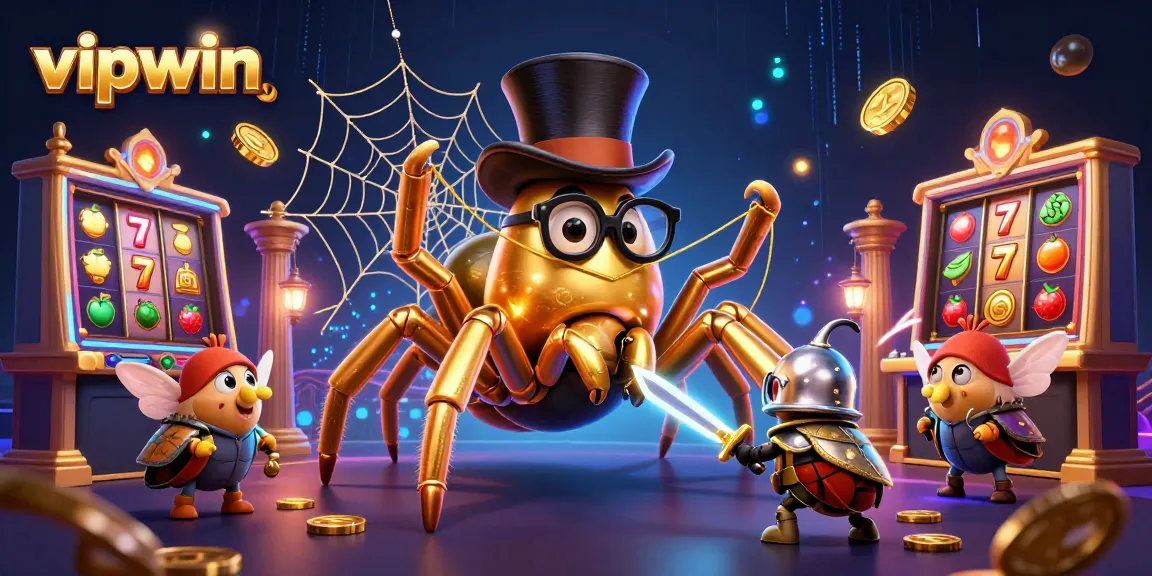 Experience the thrilling slots action at vipwin with golden jackpots, vibrant games, and engaging characters.