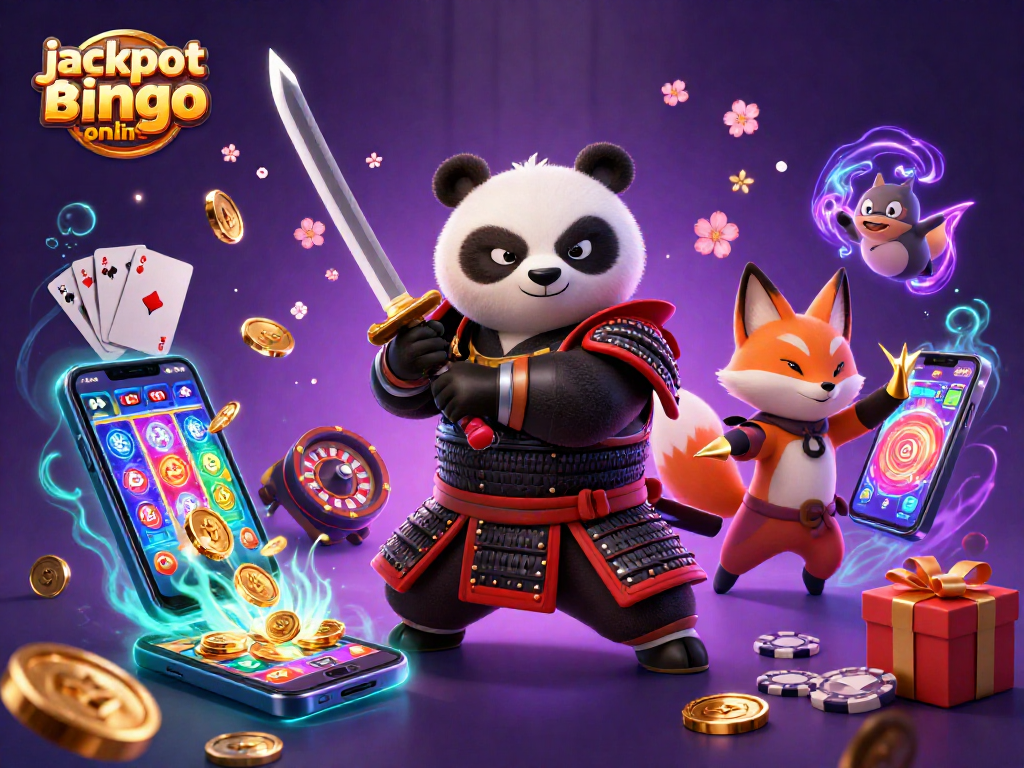 Engage in jackpot bingo online with vibrant 3D characters and dynamic game elements.