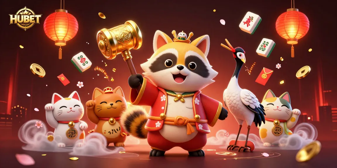 HUBET offers an exciting online gambling experience with lively characters and engaging game elements.