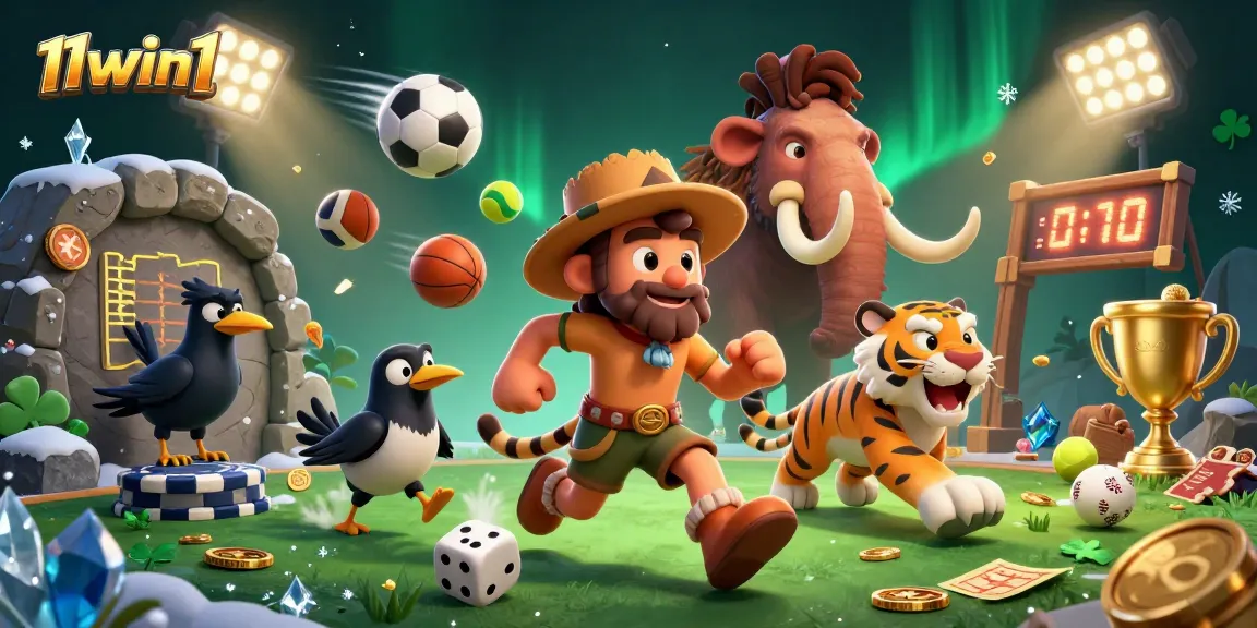 Engage in thrilling gameplay at 11win1's prehistoric casino featuring unique stone-inspired game elements.