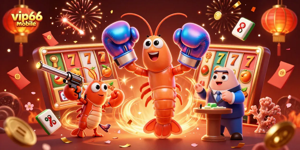 Experience the thrill of vip66 mobile with dynamic casino game elements and colorful characters.